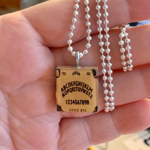 (2/$12,4/$20) Ouija Scrabble Tile Necklace - Picture 1 of 2